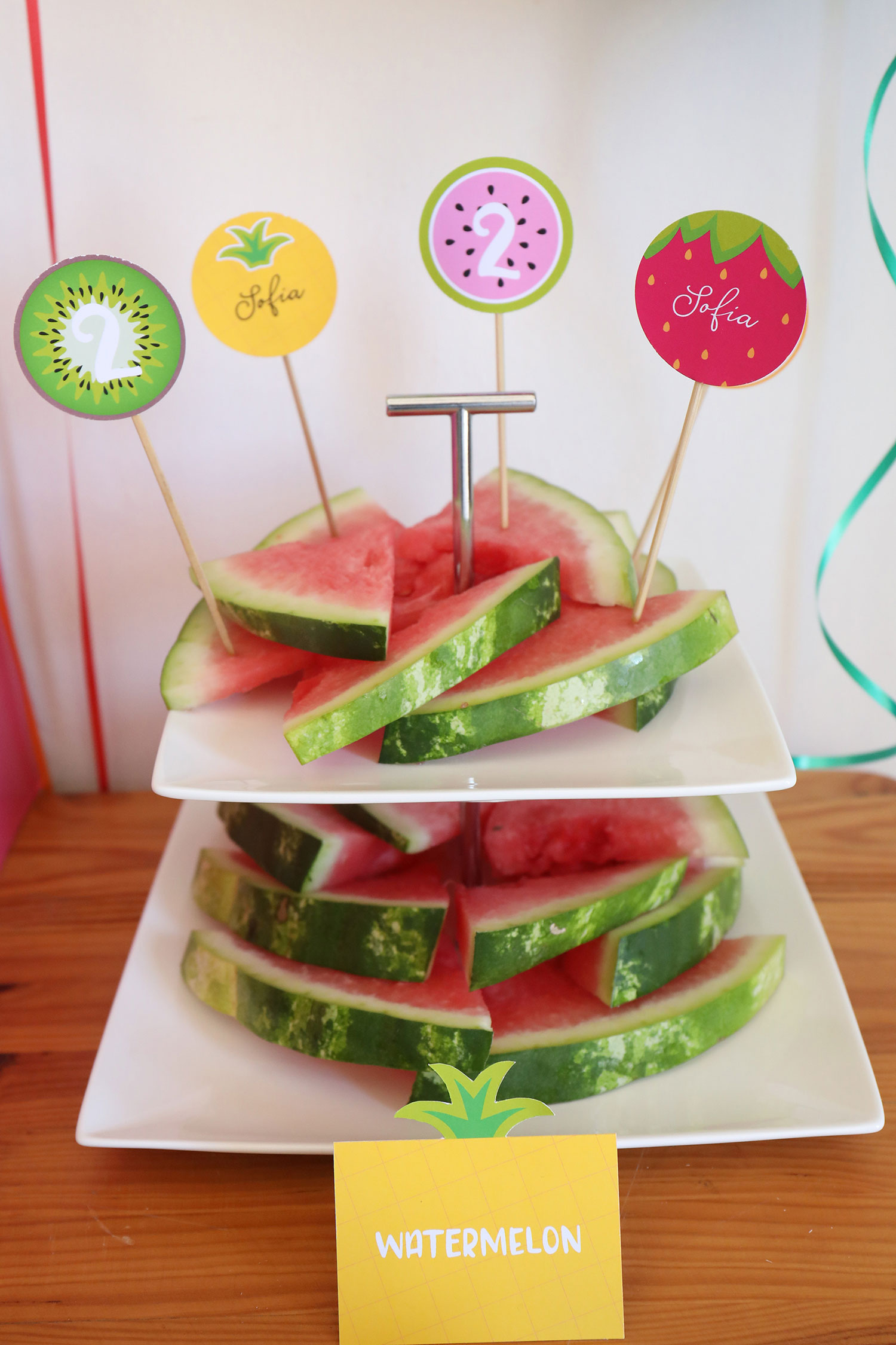 Tutti Frutti Party Food