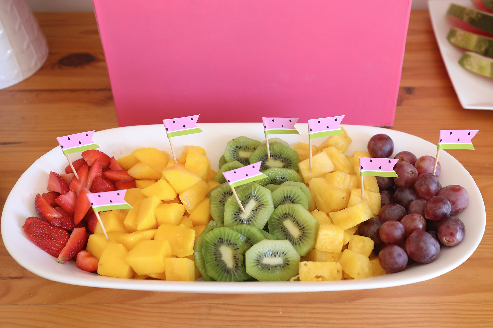 Tutti Frutti Party Food
