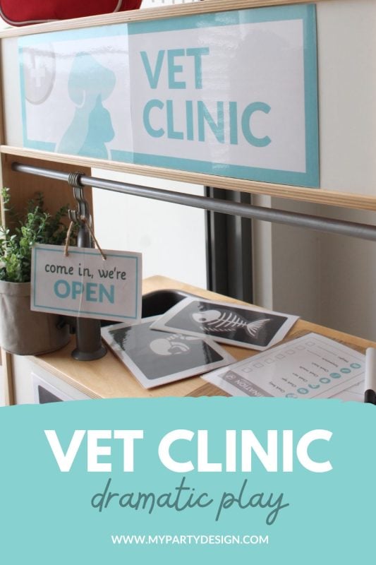 vet clinic dramatic play - learn how to set up a fun pretend play area for kids