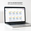 editable 100 Days Brighter Tag template