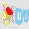 happy 100th day of school banner