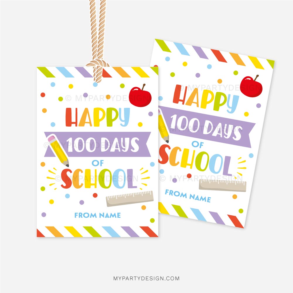 100-DAYS-SCHOOL-HAPPY-100-DAYS-GIFT-TAGS-00B happy 100 days of school tag
