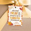 fall treat thankful for you gift tag for fall appreciation gifts
