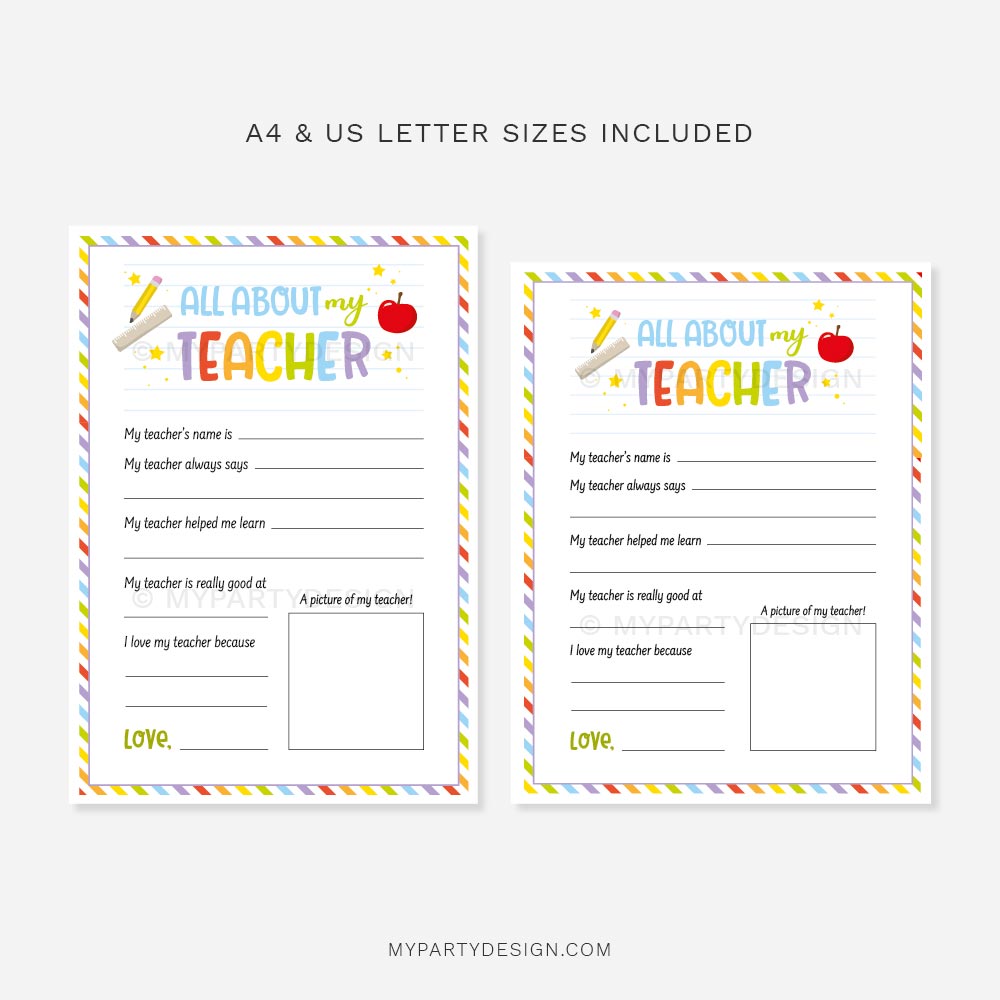 ALL-ABOUT-MY-TEACHER-00C all about my teacher printable pages for teacher appreciation week or end of school year