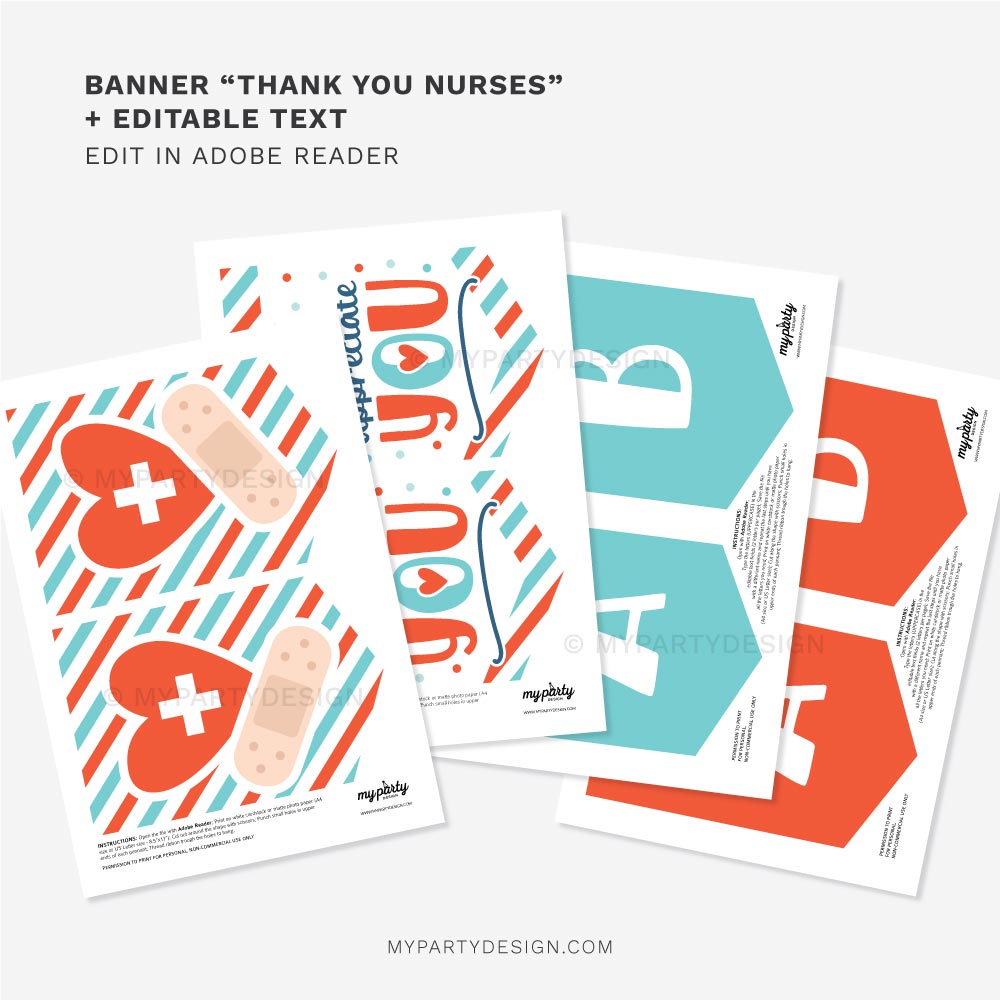 APPRECIATION-BANNER-NURSE-THANKYOU-00C printable thank you nurses banner for nurse appreciation week