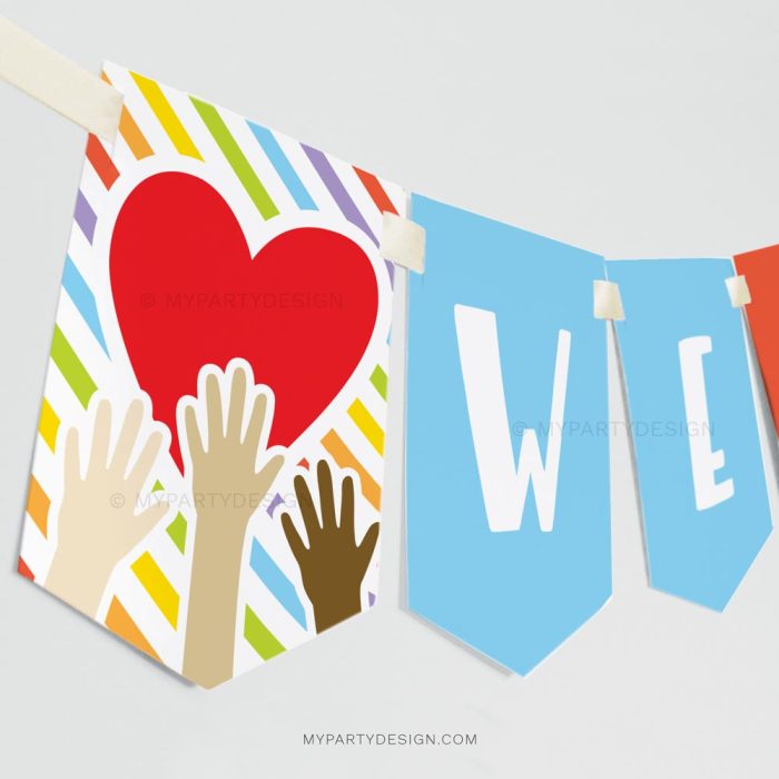 we love our volunteers banner for volunteer appreciation week