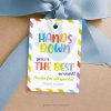 hands down best around gift tag for hand soap or sanitiser gifts