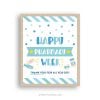 happy pharmacy week sign for pharmacy staff appreciation