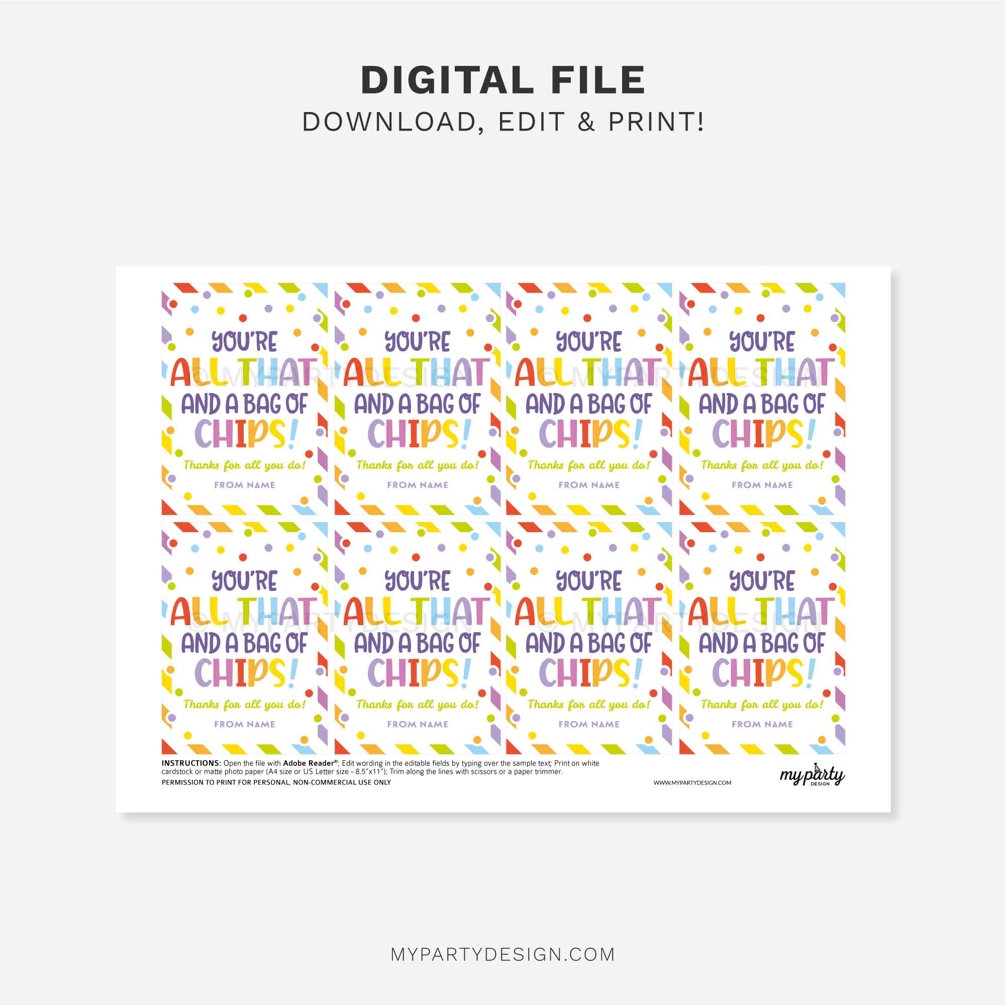 APPRECIATION-TAGS-ALL-THAT-AND-BAG-OF-CHIPS-00C printable you're all that and a bag of chips tag for staff or teacher appreciation gifts