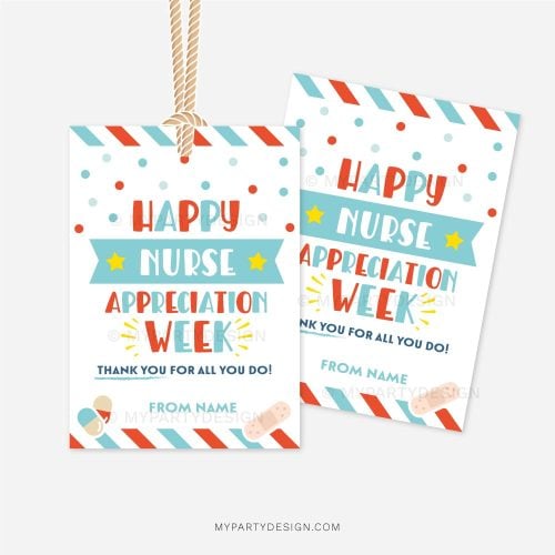 nurse appreciation week gift tags