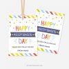 happy receptionists day tag for receptionist appreciation gifts