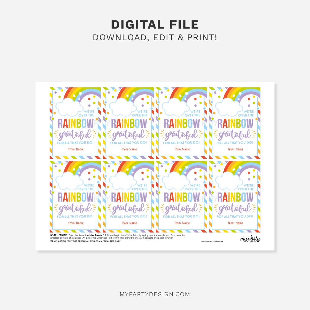 APPRECIATION-TAGS-OVER-RAINBOW-GRATEFUL-00C printable over the rainbow appreciation gift tag