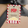 Pop With Appreciation Popcorn Tag for teacher appreciation week gifts