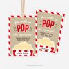 popcorn gift tag that reads "you make us pop with appreciation"