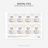 printable thanks sweet season team gift tag for sports, dance or cheer team gifts