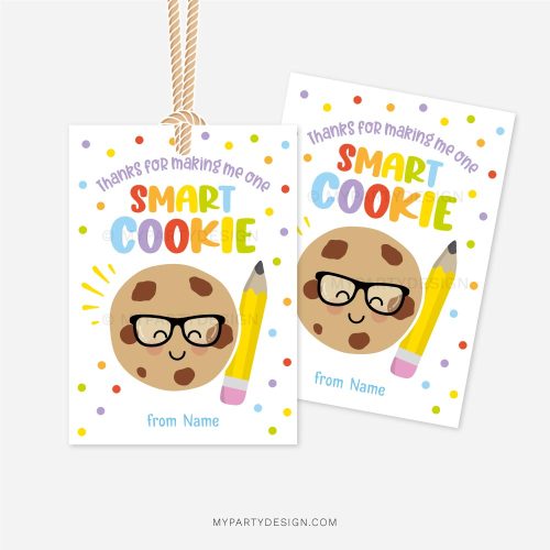 one smart cookie tag for teacher appreciation week