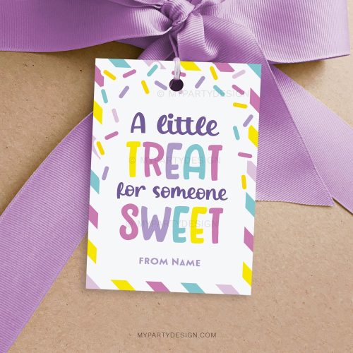 treat for someone sweet tag for appreciation gifts