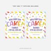 you take the cake tag for appreciation gifts