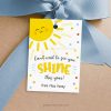 can't wait to see you shine this year gift tag for back to school class gifts from teacher