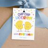 Chip Hooray First Day of School Chips Gift Tag for back to school gifts