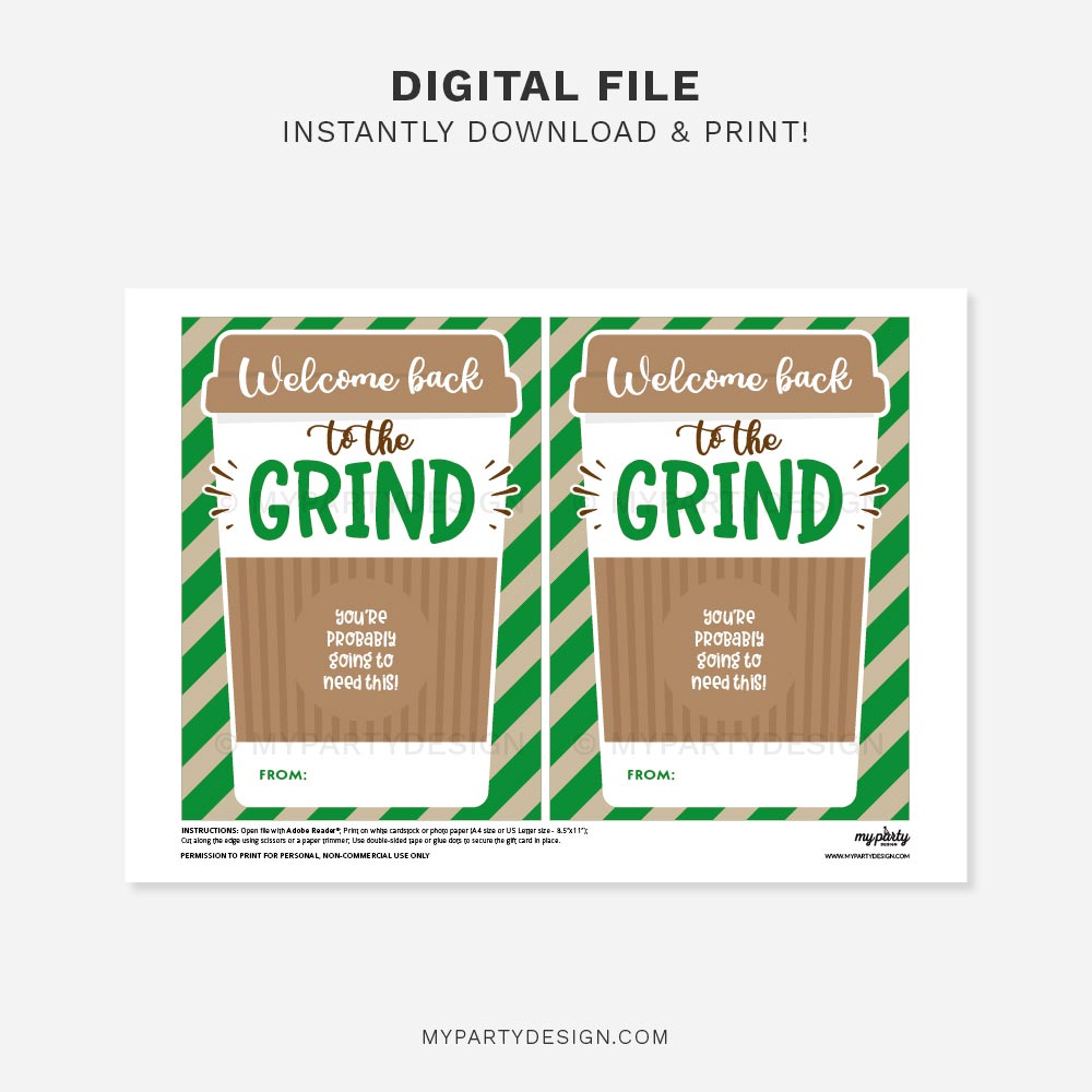 BACK-TO-SCHOOL-GIFT-CARD-HOLDER-COFFEE-BACK-TO-THE-GRIND-00B printable welcome back to the grind coffee gift card holder for first day of school gift for teacher