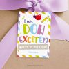 back to school play dough class gift tag for first day of school student gifts