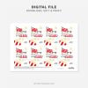 printable popcorn back to school class gift tag for student gifts