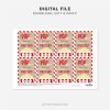 printable Popcorn First Day of School Gift Tag for teacher or student gifts