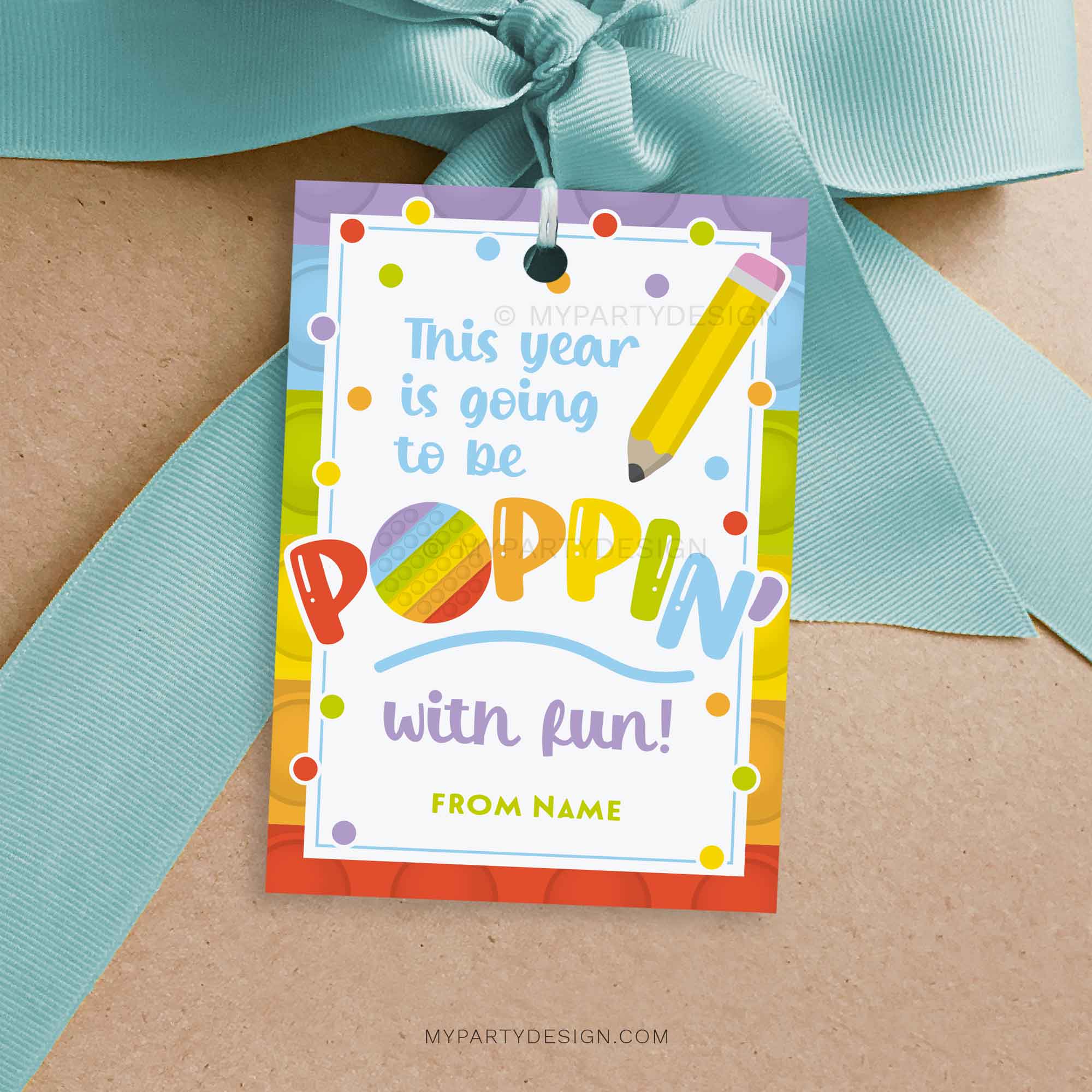 BACK-TO-SCHOOL-POPPIN-WITH-FUN-GIFT-TAGS-00A poppin with fun back to school tag for pop it fidget toy gifts for students