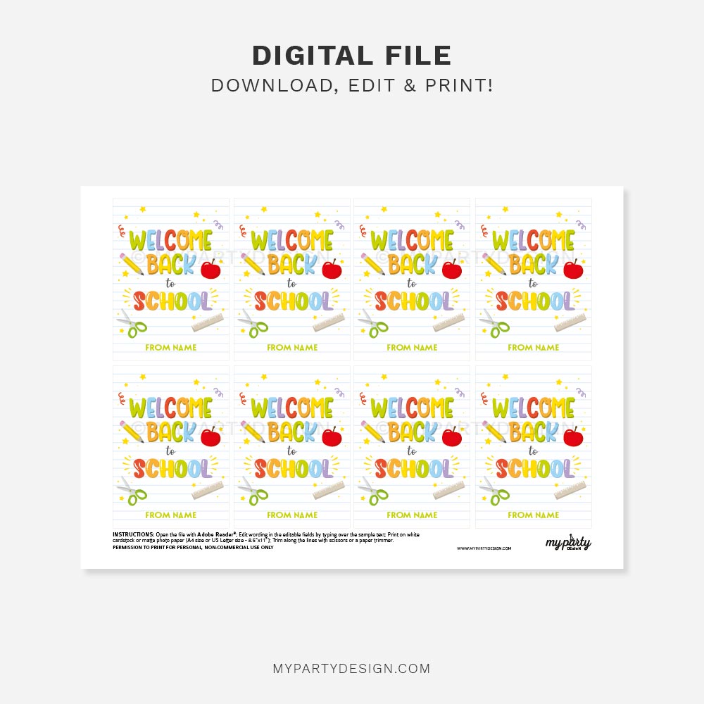 BACK-TO-SCHOOL-WELCOME-BACK-TO-SCHOOL-GIFT-TAGS-00C printable welcome back to school tag for first day of school gifts