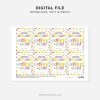printable doodles of fun Happy Birthday Gift Tag for student birthday gifts from teacher