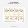 printable pencil happy birthday gift tags for student birthday gifts from teacher