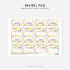 printable spinning with fun Happy Birthday Gift Tag for student birthday gifts from teacher