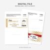 printable bicycle gift voucher template