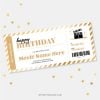 movie ticket gift voucher template