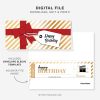 birthday movie ticket gift voucher template