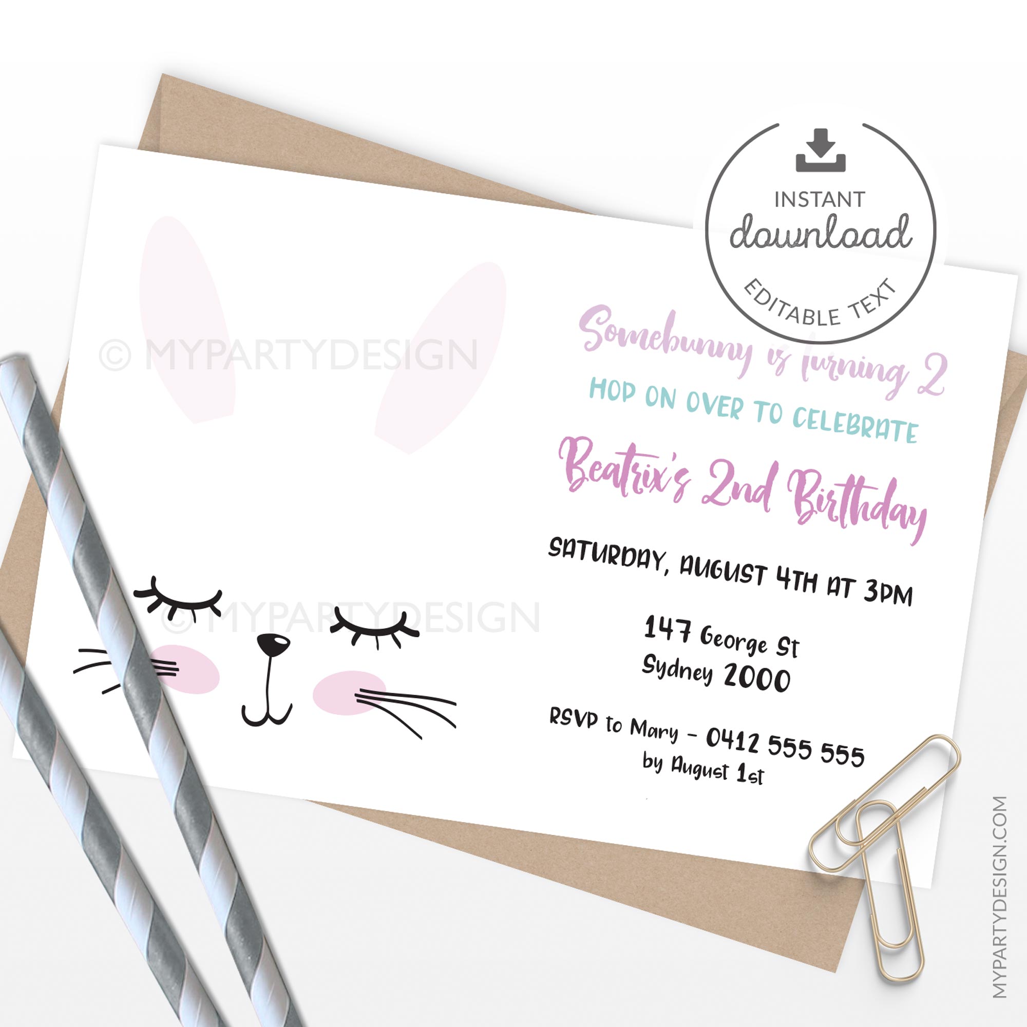 BUNNY_BDAY_INVITATION-04 bunny birthday invitation
