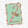 Christmas Candy Cane gift tags