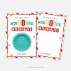WonDOHful Christmas playdough cards for class gifts