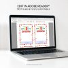 editable WonDOHful Christmas play dough cards for class gifts