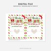 printable christmas thanks a latte gift card holder for staff, volunteers, team or teacher appreciation gifts