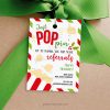 CHRISTMAS-GIFT-TAGS-REFERRALS-POPCORN-POPPIN-BY-00A Popcorn Christmas Referrals Tag for realtor, doctor, home health or general business referral appreciation