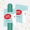 Beary Christmas Slap Band Tags for Christmas class gifts