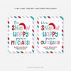 snow happy you're in our class gift tag for students or classmates christmas gifts