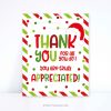 christmas thank you for all you do sign for nurses, employees, staff or teacher appreciation