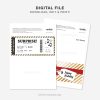 printable concert ticket template