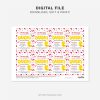 printable Valentine's Day cruising ducks tags for cruise duck hiding game