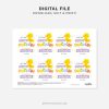 printable you've been dance ducked tags for competition fun at dance comps