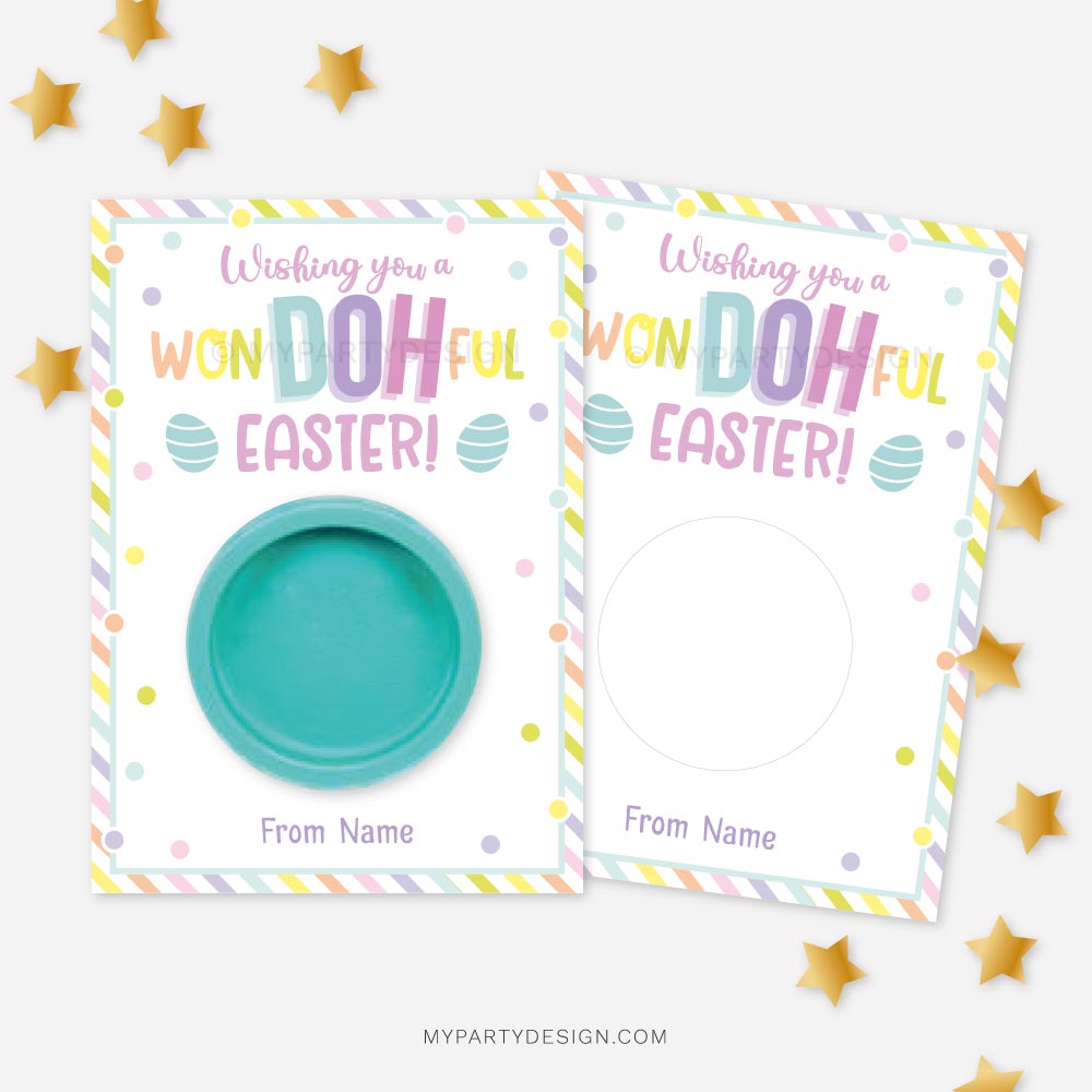 EASTER-CARDS-PLAYDOUGH-WONDOHFUL-00A easter play dough card for students or kids class gifts