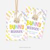 bunny kisses easter gift tag for kids easter class gifts
